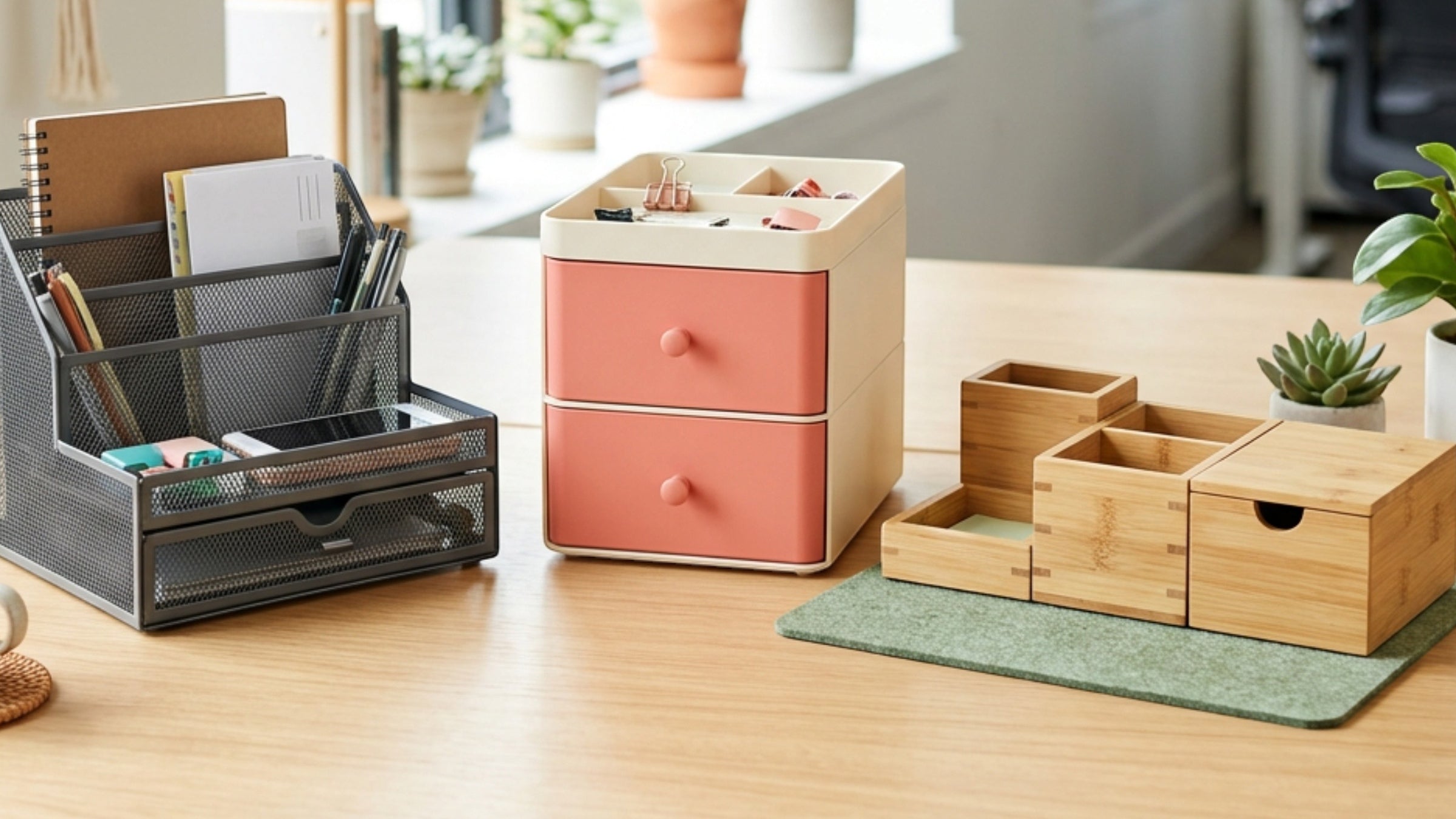 Movae Desktop Storage Boxes and Organizers